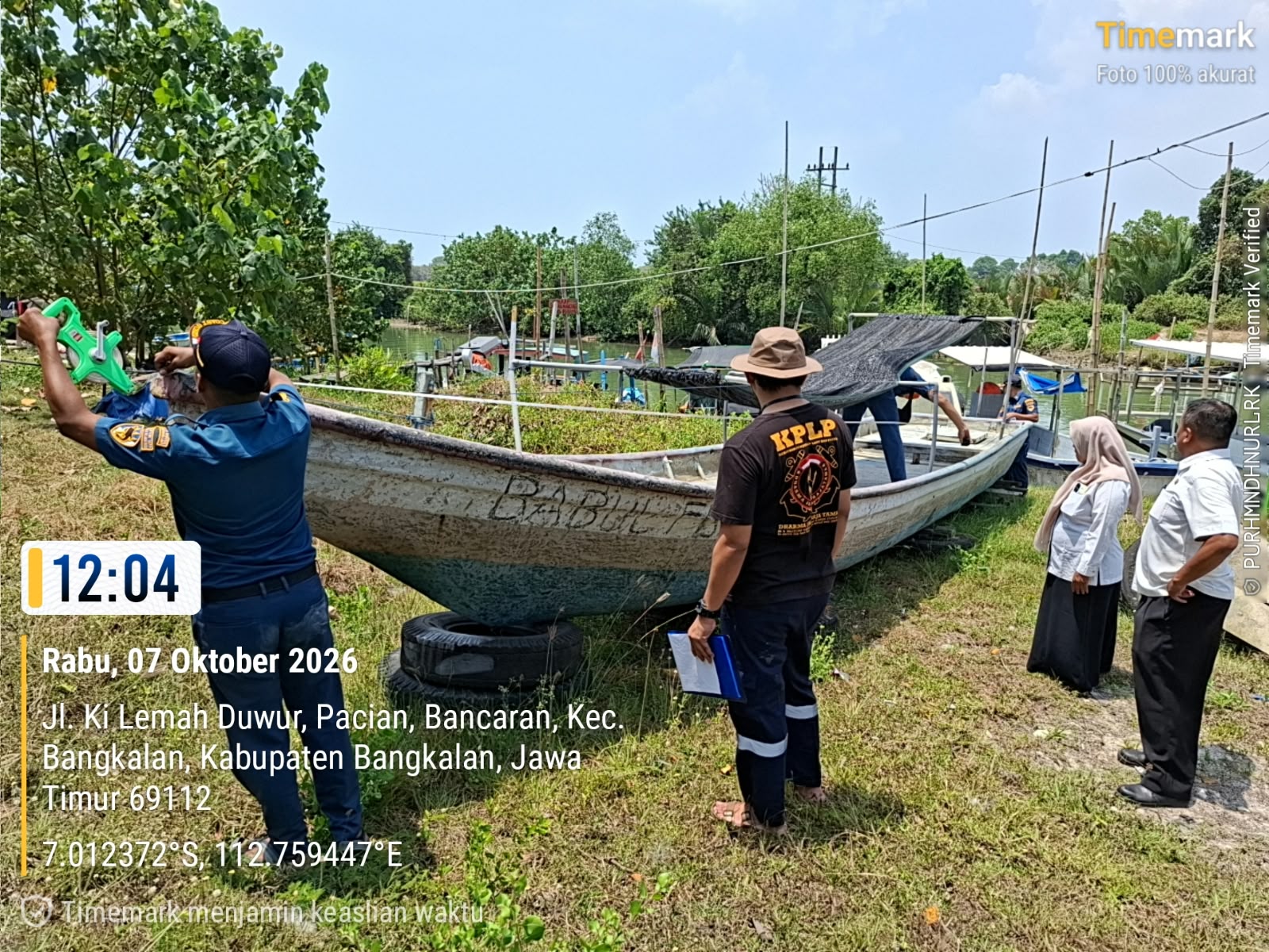 UPP Telaga Biru Ukur 48 Kapal Nelayan di Tiga Kecamatan Kabupaten Bangkalan